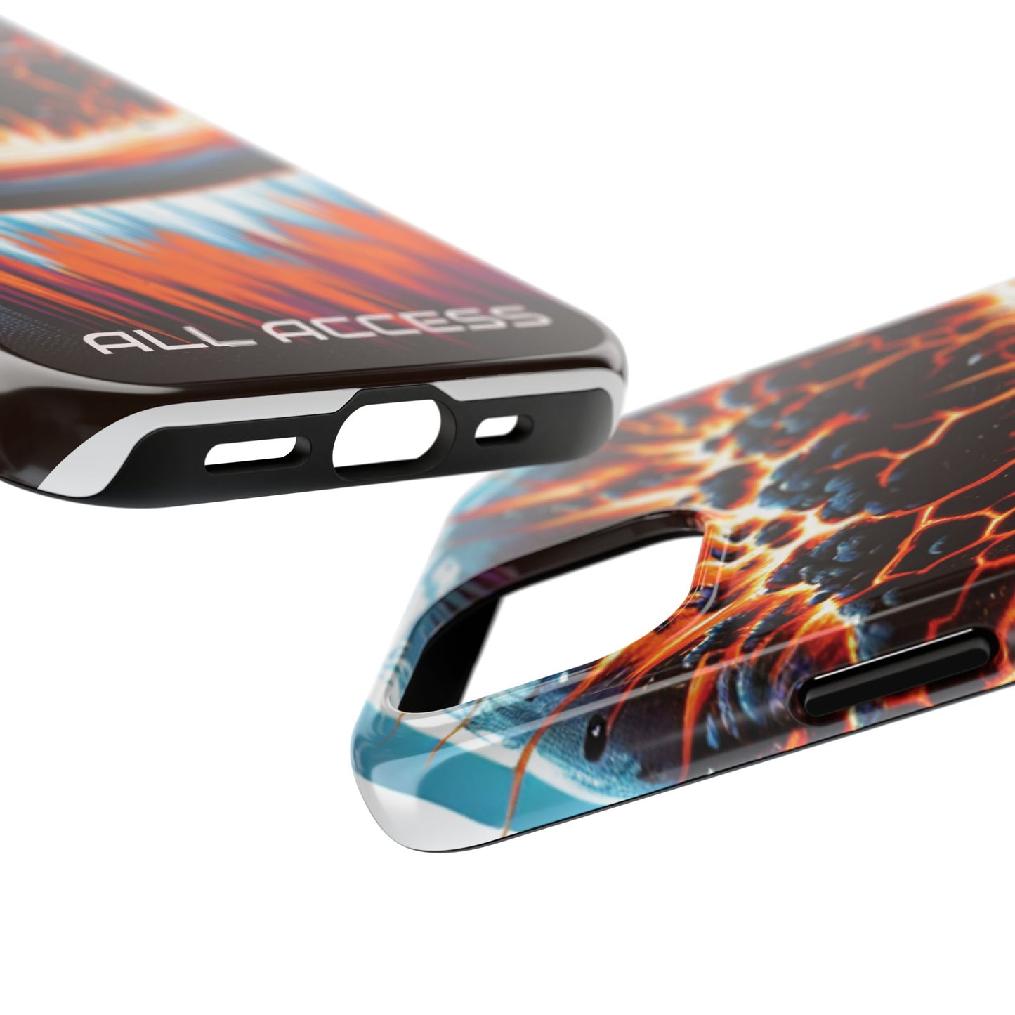 Explosive Art Tough Phone Case - Durable Protection for Adventurers