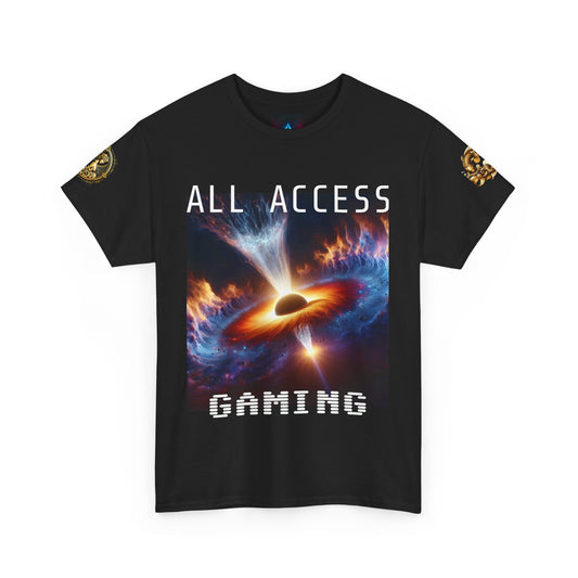 Unisex Heavy Cotton Tee - All Access Gaming Space Graphic Tee