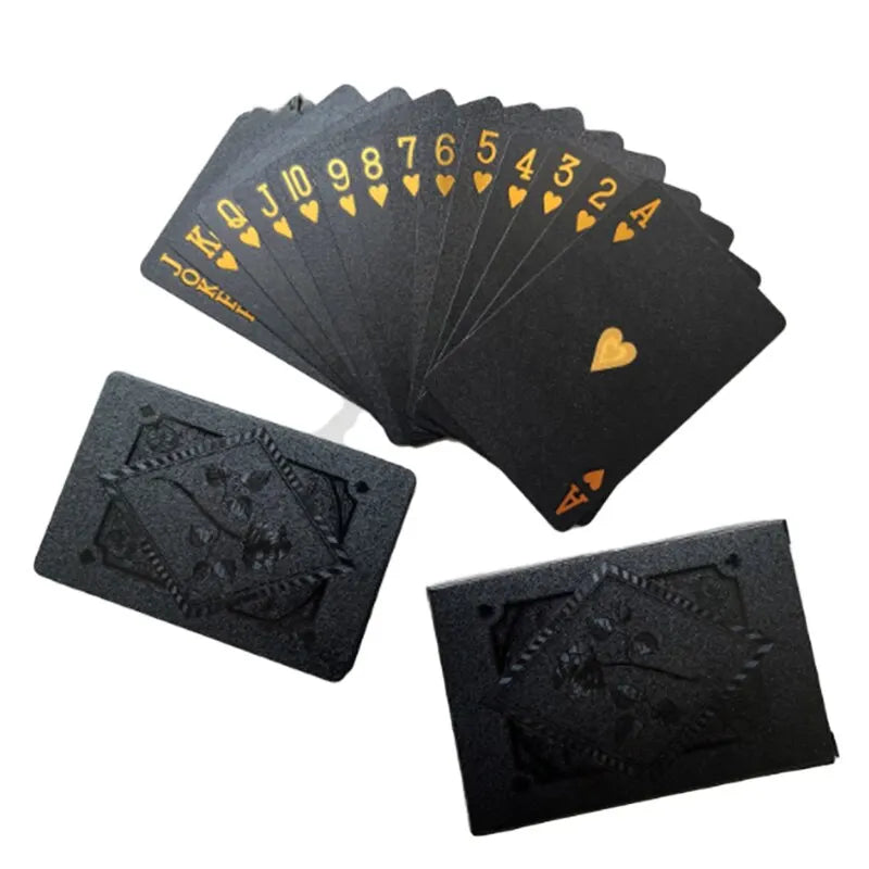 Black & Gold Playing Cards