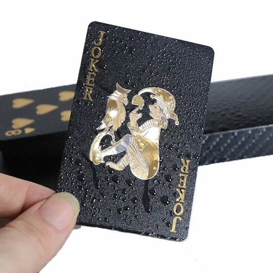 Black & Gold Playing Cards
