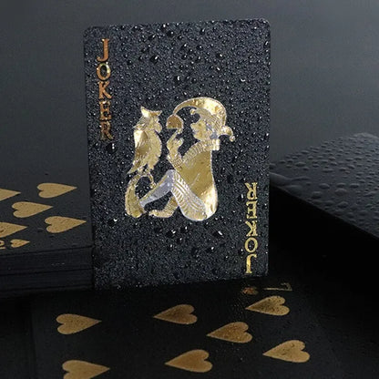 Black & Gold Playing Cards