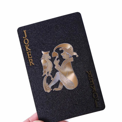 Black & Gold Playing Cards